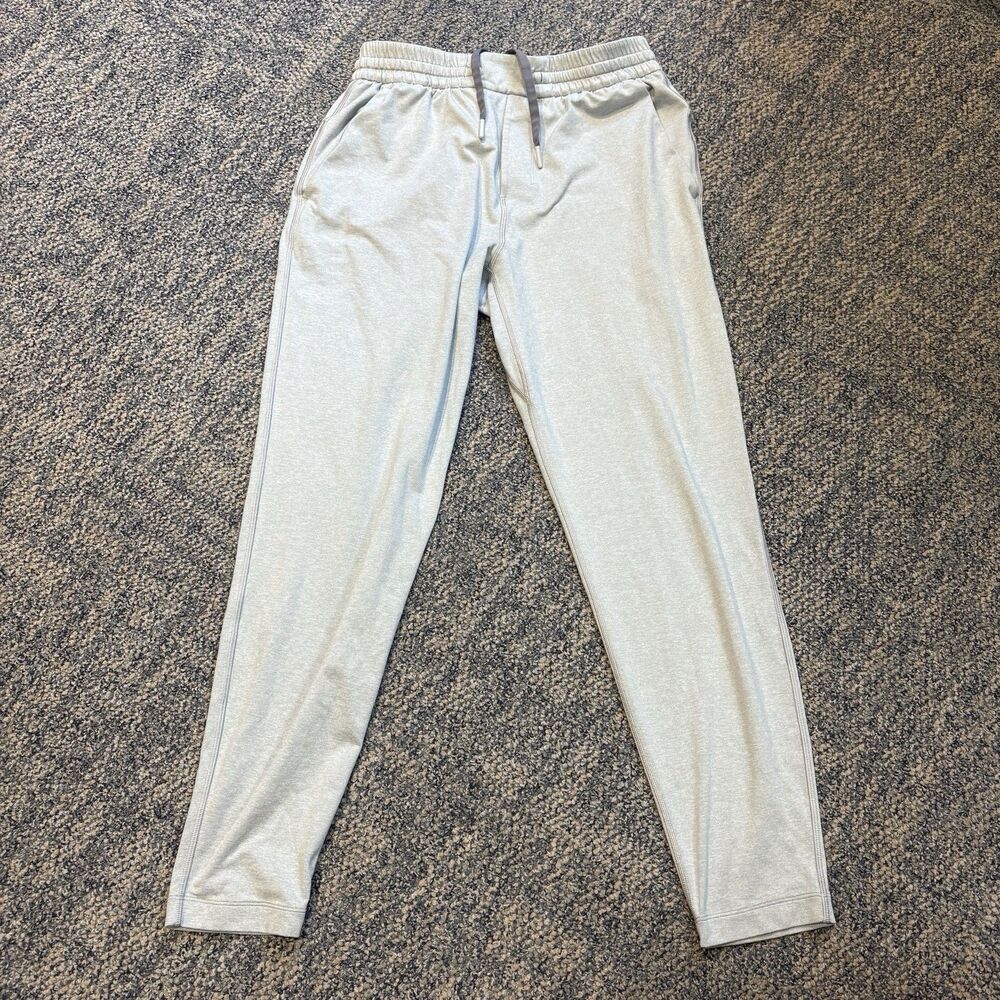 Lululemon Pants Mens S City Sweat Jogger Gray Thermo Fleece